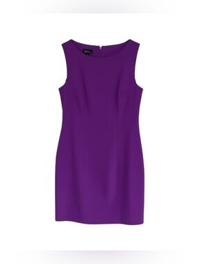 Alyx Dress Women's Size 6 US Purple‎ Grape Mini Sheath Sleeveless High Neck